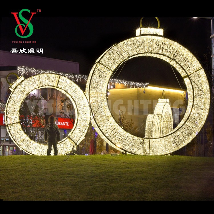重庆LED圆环造型灯