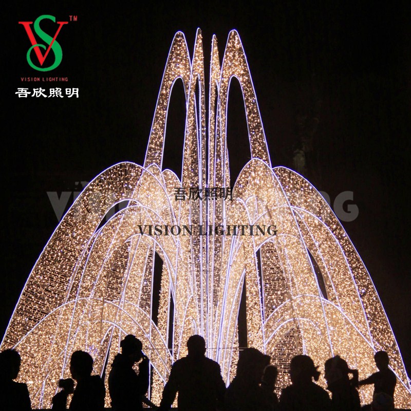 武汉led喷泉艺术造型灯