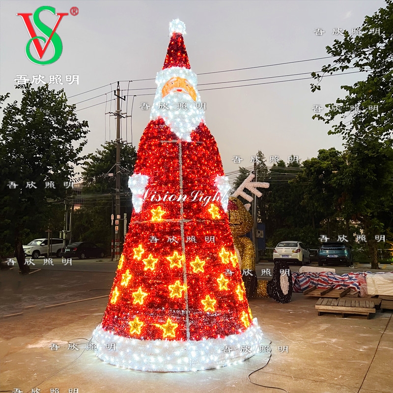 江门led Santa Claus lamp